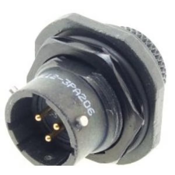 KPT 3C 316 PIN RECP, Itt Cannon, Mfr#: KPT07E123PA206